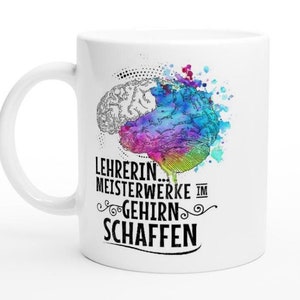Lustige Lehrerin Tasse - Geschenk zum Abschied, Ruhestand & Dankeschön für Lehrerinnen