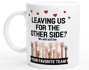 Farewell coworker mug goodbye gift for colleague and coworkers - Farewell gift cup for Boss