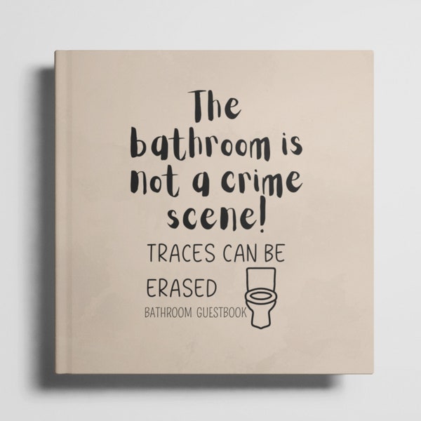 Badezimmer-Gästebuch - Badezimmer-Dekor-lustige Toilettenregeln und Einweihungsgeschenk für neues Zuhause