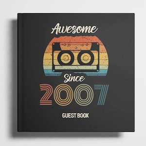 18th Birthday Guest Book - Memory Keepsake for 18th Celebration | Guestbook for 18 Years | 18th Birthday Gift