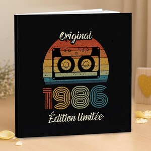 Livre d’or 40e anniversaire – Cadeau souvenir pour femme ou homme