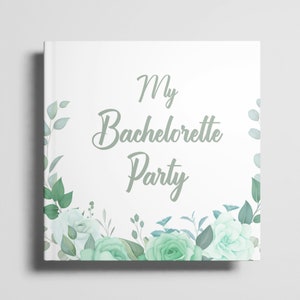 Bachelorette Guest Book Bridal Shower Keepsake for Memorable Hen Parties - Bachelorette Gift