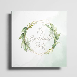 Bachelorette Guest Book Bridal Shower Keepsake for Memorable Hen Parties - Bachelorette Gift
