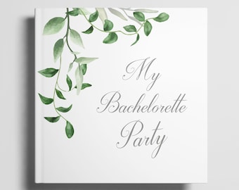 Bachelorette Guest Book Bridal Shower Keepsake for Memorable Hen Parties - Bachelorette Gift