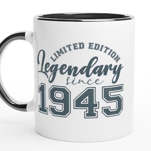 80. Geburtstagsbecher - Kaffeetasse Geschenk für 80. Geburtstagsfeier, Geschenk für Sie und Ihn
