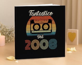 Album Fotografico Personalizzato UV-18 – Libro Degli Ospiti O Di Ritagli Per Compleanno
