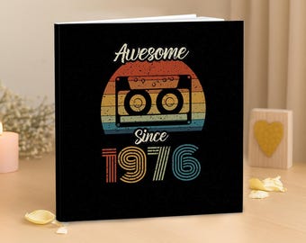 50th Birthday Guest Book – Keepsake Memory Gift for Him and Her Party