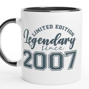 18th Birthday Mug - Coffee Cup Gift for 18th Birthday Celebration, Keepsake for Him or Her