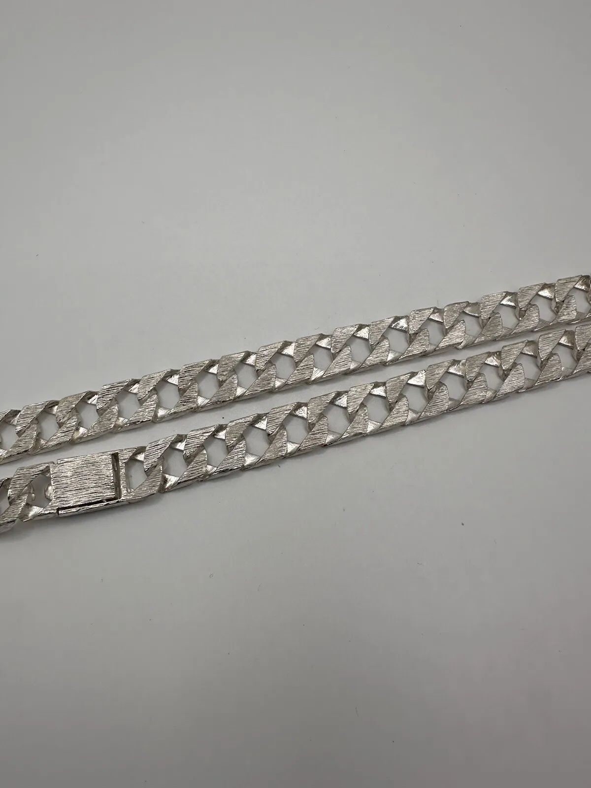 Sterling Silver Curb Chaps Chain Men’s Gents 12mm Old School Heavy 925 ...