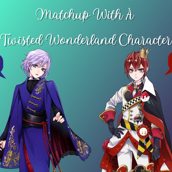 Twisted Wonderland Etsy