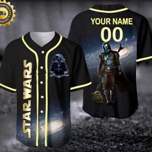 Darth Vader Star Wars Personalized Baseball Jersey - Growkoc
