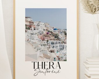 Oia Greece, Greece Art Print, Santorini Wall Art, Travel Print, Travel Poster, Europe Print, Wall Decor, Housewarming Gift, Anniversary Gift