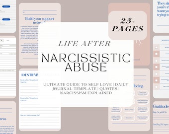 Narcissist Workbook | Narcissistic Abuse Recovery | Self Love SV | Heal from Emotional Abuse Gaslighting | Loving Thy Self Rocks