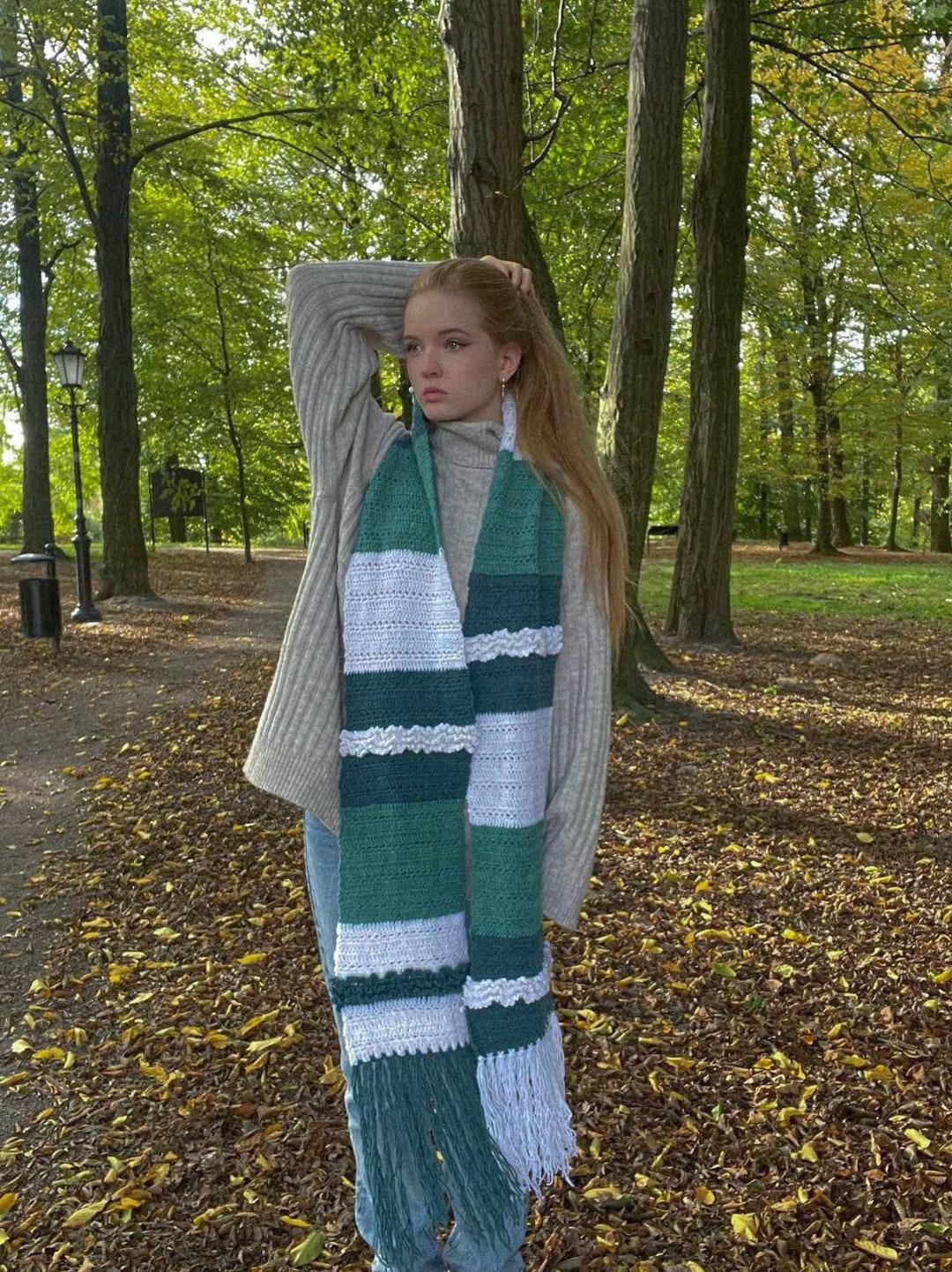 Crochet Scarf PDF Pattern + Video Tutorial - Etsy