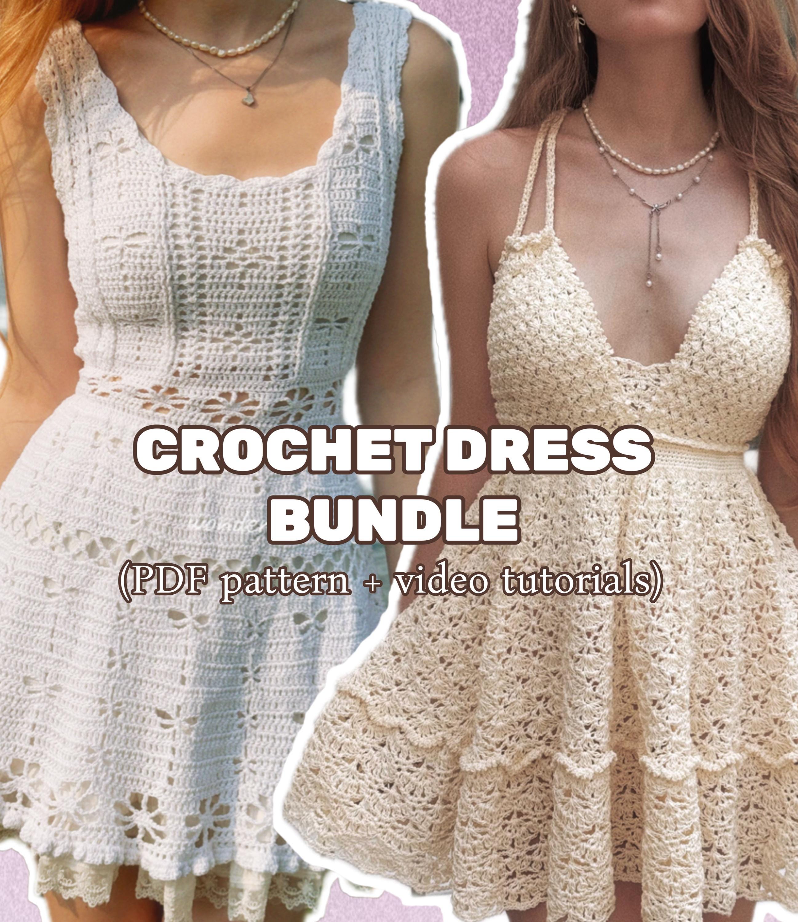 white christmas dresses Navy and Cream Crochet Top Maxi Dress main image 1