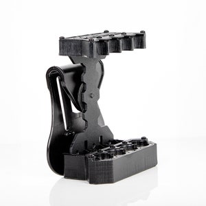 Estuche de munición de metal ajustable con soporte para cartuchos: cartucho de escopeta calibre 12, carga cuádruple - Regalos de caza