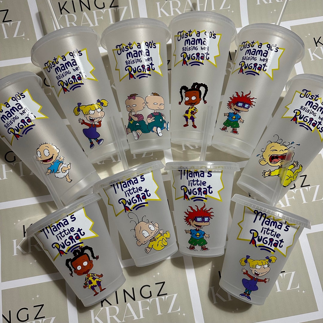 Starbucks Rugrats Just a 90’s Mama Raising Rugrats Cold Cup | Personalised Frosted Cup ...