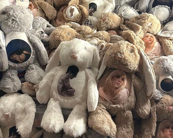 Custom Concert Tour Bunny | Personalised Plush | Fan Tour Gift