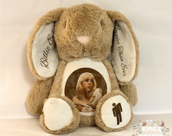 Billie Inspired Bunny | Personalised HTE Brown Plush