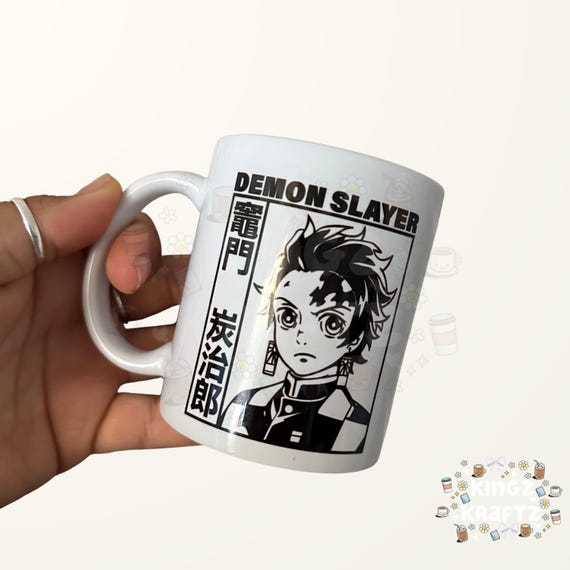 Anime Inspired Cermaic Mug | Anime Gift | Manga | Tanjiro Kamado