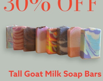 Goat Milk Soap, Soap Bar, Soap Soap Bars, Natural Soap Bars, Cold Process Soap, Bar Soap for Women, Men's Bar Soap, Handmade Goat Milk Soap