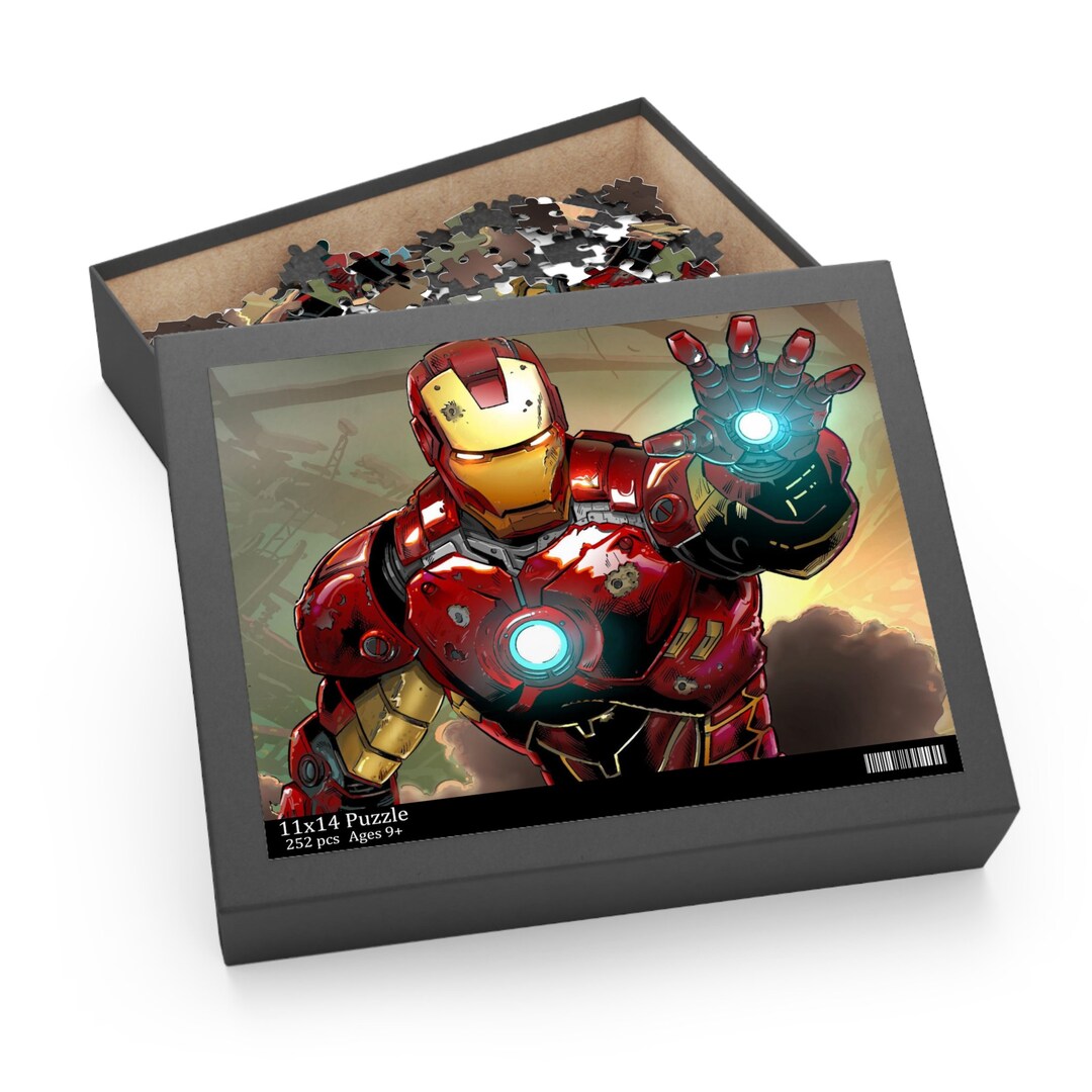 Iron Man Puzzle - Etsy