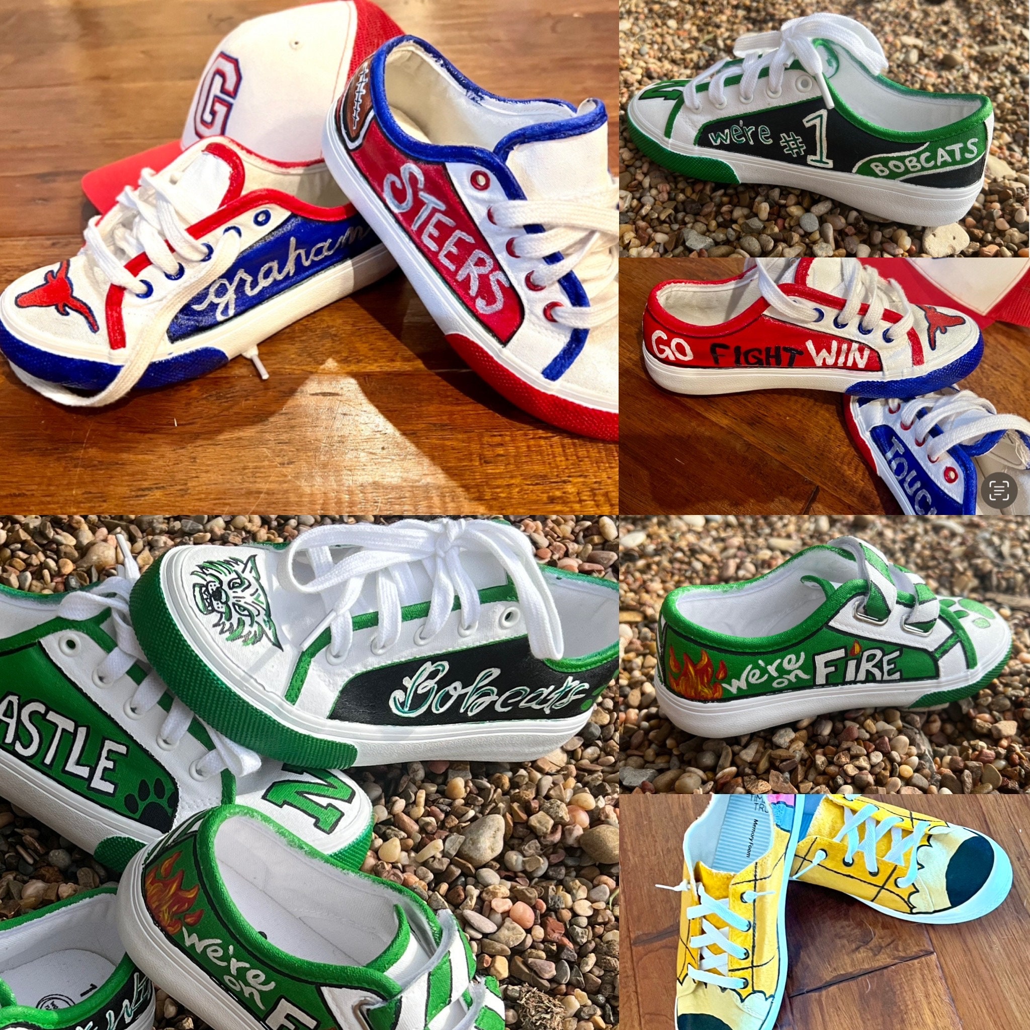 Custom school shoes best sale
