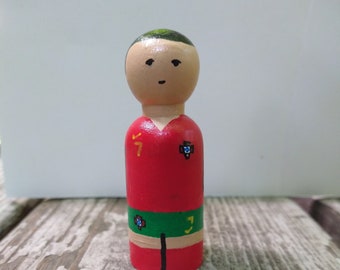 Cristiano Ronaldo Peg Doll