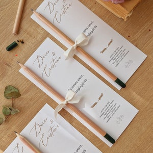 Penna per semi, Bomboniere per neonati, Regalo per la doccia per bambini, Regalo di nozze, Matita floreale, Matite personalizzate, ritorno a scuola, penna stampata, solo penna