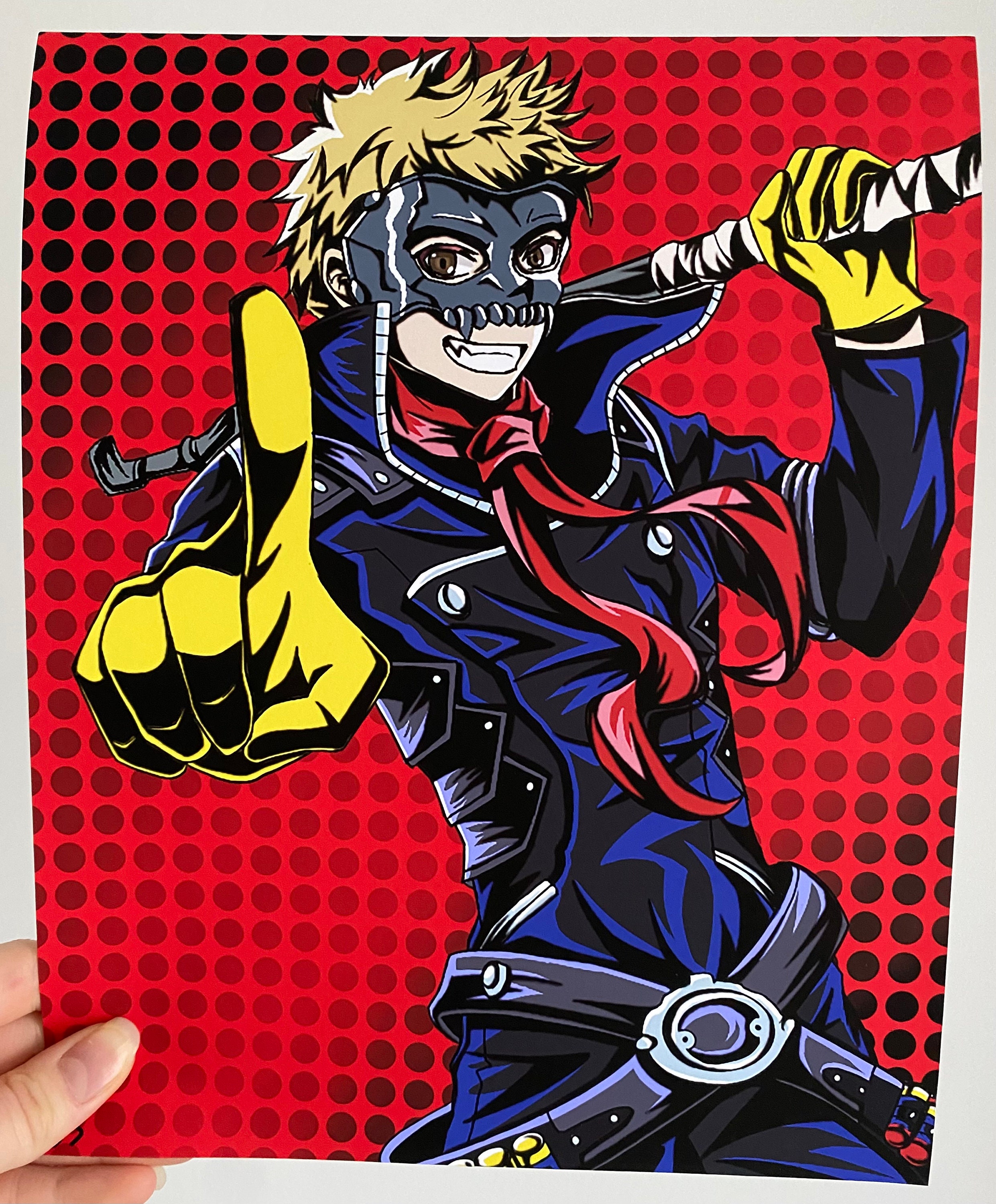 Persona 5 Ryuji Print - Etsy