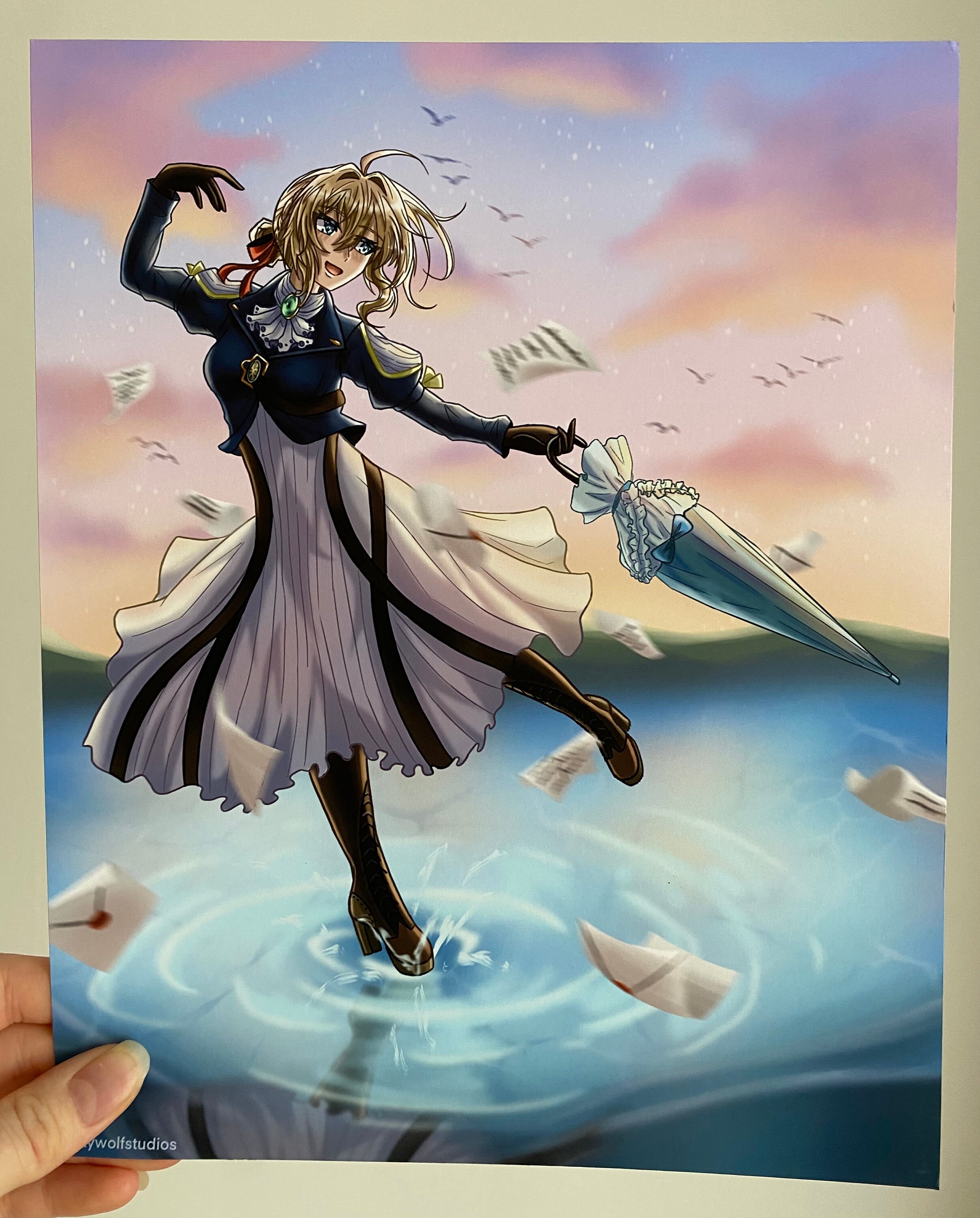 Violet Evergarden Print - Etsy