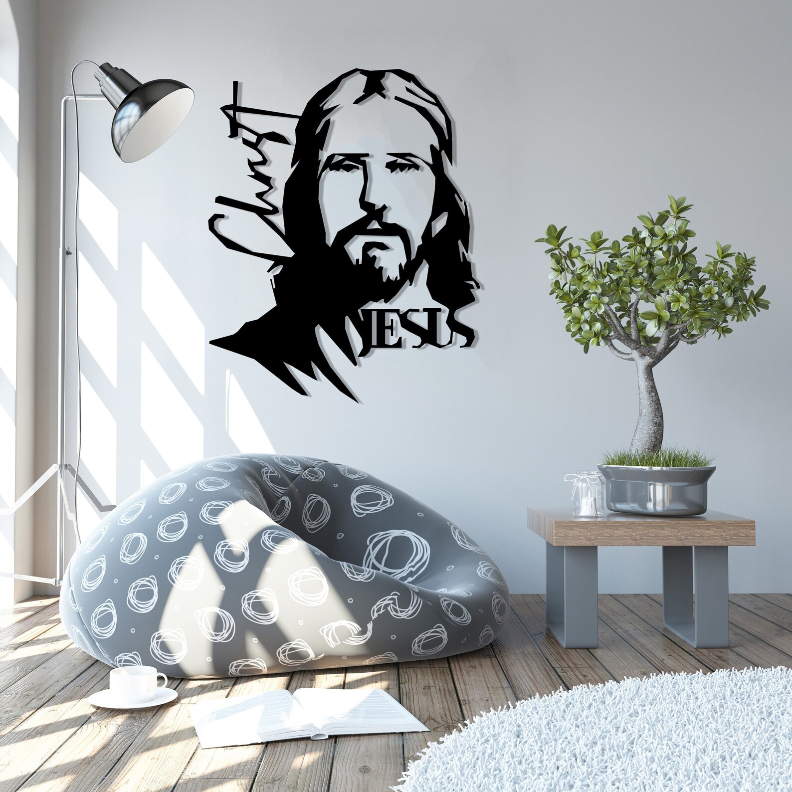 Jesus Christ. Christian Metal Gift. Christmas Gift. Religious Christian