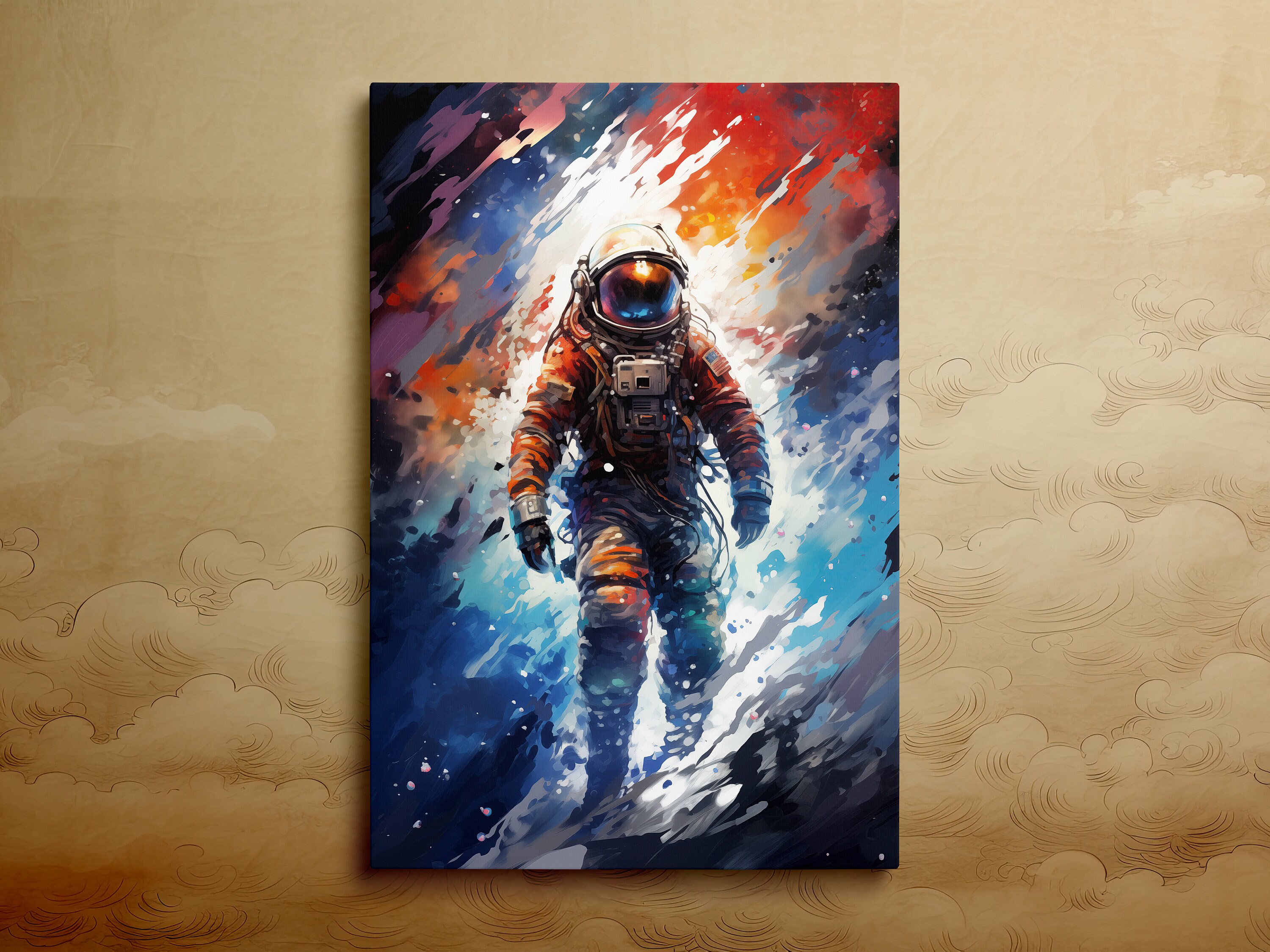 Astronauts Are Awesome Space Art Nasa Astronaut Modern Art Scenic