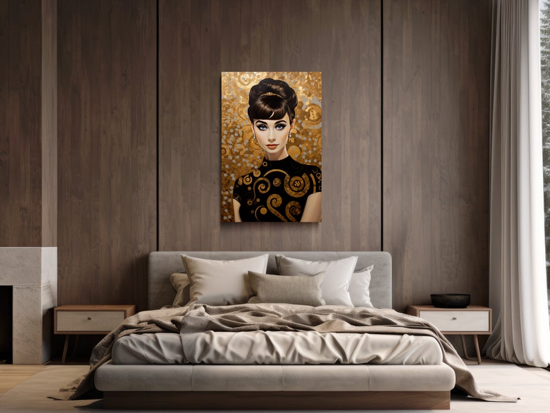 Audrey Hepburn Fan Art, Inspirational Art, Famous Women Art, Gift for ...