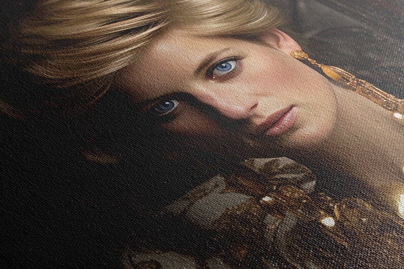 Princess Diana Fan Art, Inspirational Art, Famous Women Art, Gift for