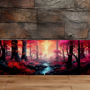 Surreal Forest, Stunning Nature Art, Modern Art, Scenic Wall Art, Canvas Art, Canvas Print, Ready to Hang