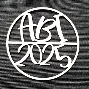 Holzring | Abitur 2025 | Prüfung bestanden | Schule | Geschenkidee Abitur