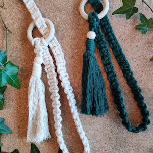 Macrame carrying strap for yoga mats - Yogastrap