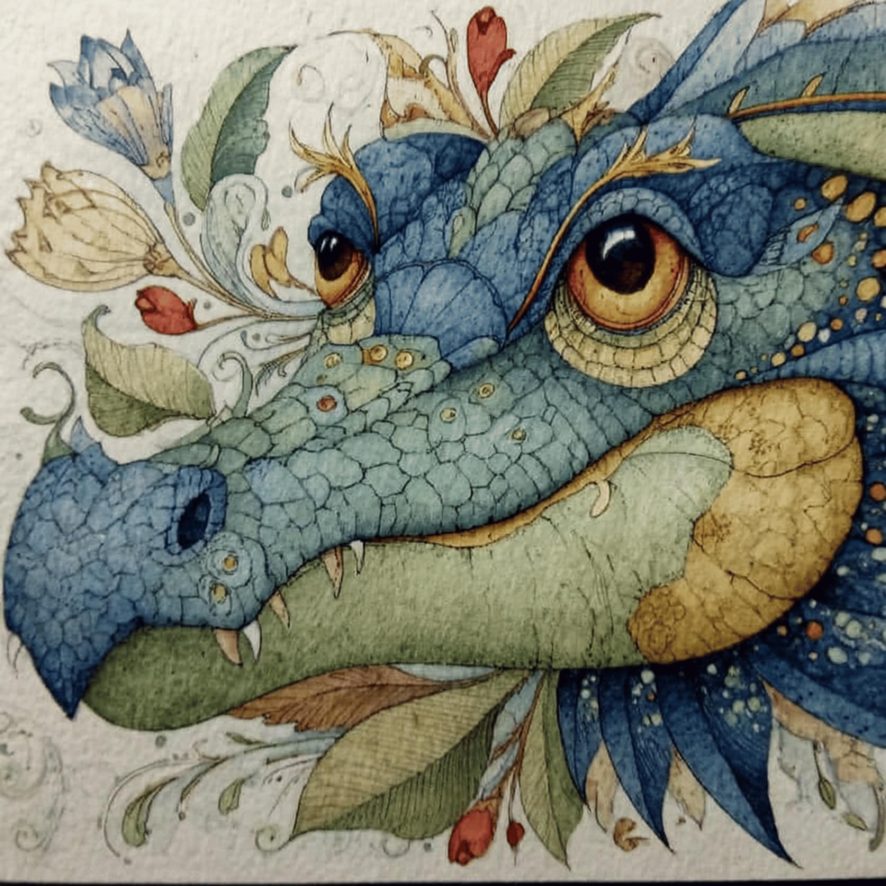 幻想的で神秘的な生き物50種を水彩画で描いた作品集 ファンタジー動物