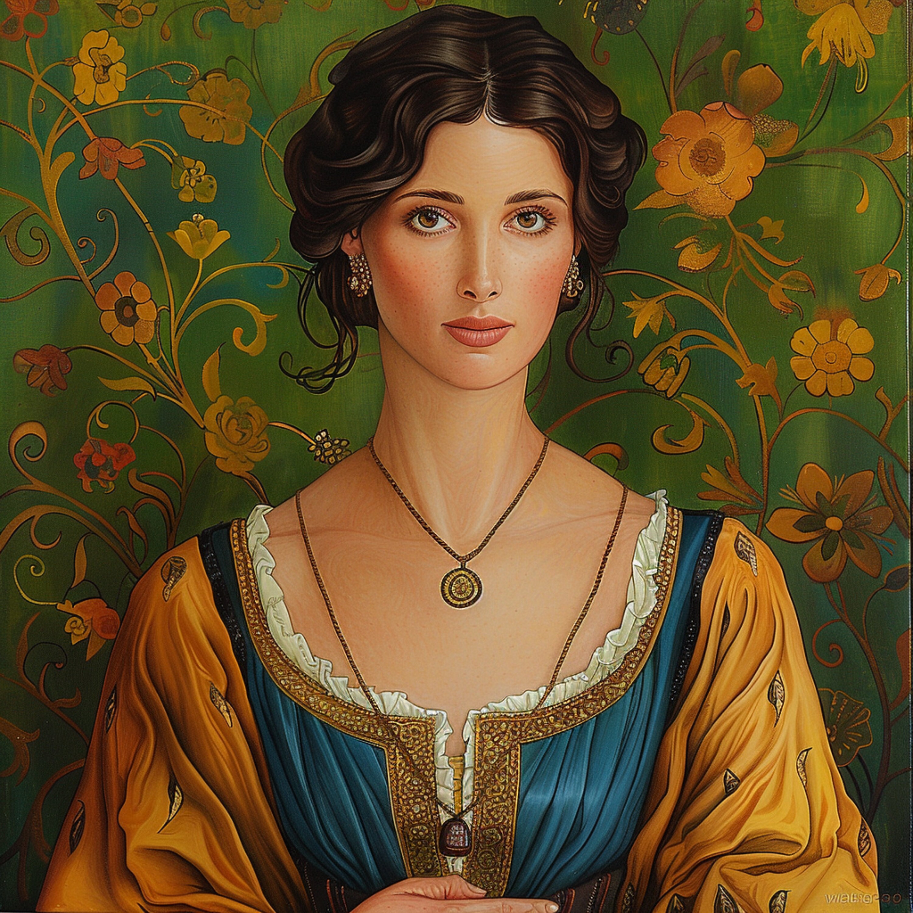 10 Elegant Victorian Lady Wall Art, Bridgerton Era Portrait Digital Art ...