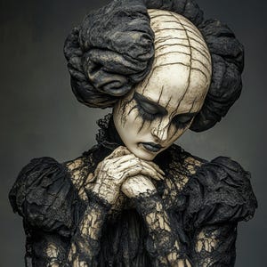 12 pósteres de arte oscuro y espeluznante, decoración de pared con temática de terror, decoración única de Halloween, decoración espeluznante para el hogar, impresión de arte gótico, obra de arte macabra, digital