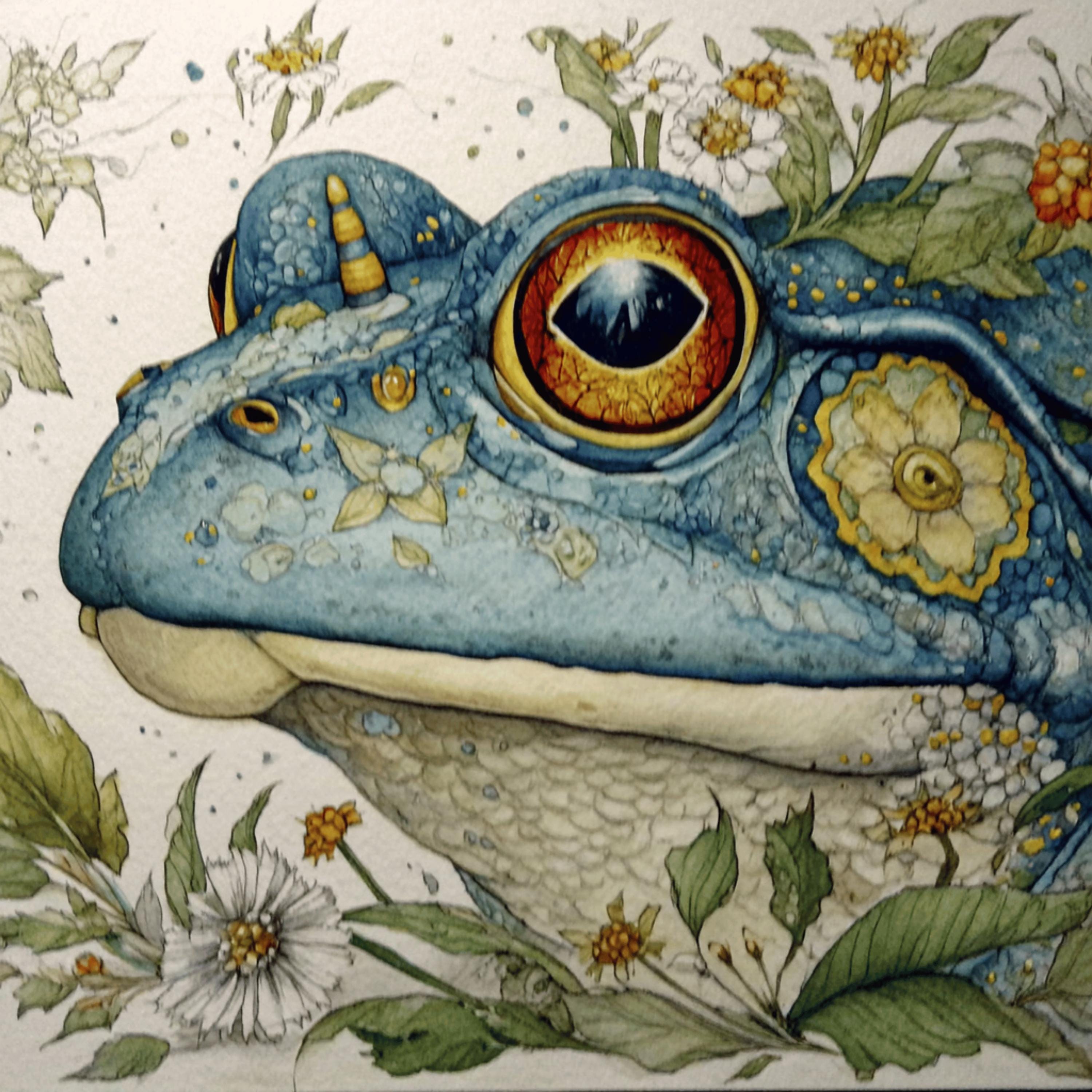 幻想的で神秘的な生き物50種を水彩画で描いた作品集 ファンタジー動物