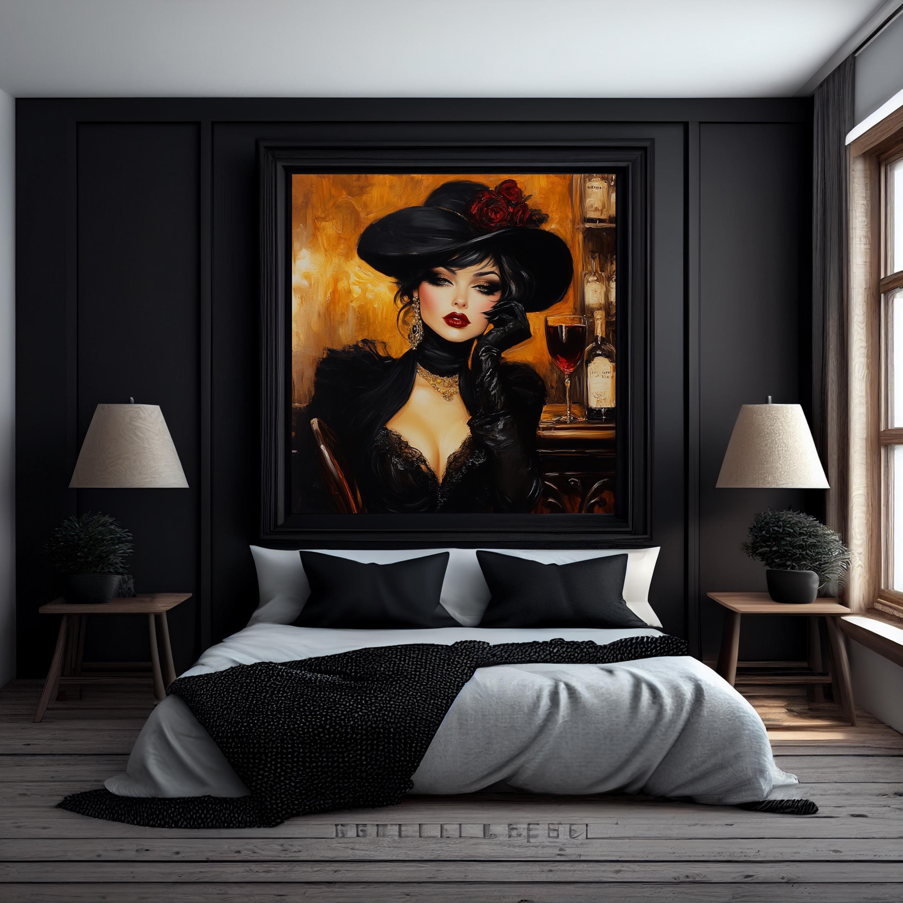 Artery8 Kamper Portrait 17th Century Woman Large Wall Art Poster