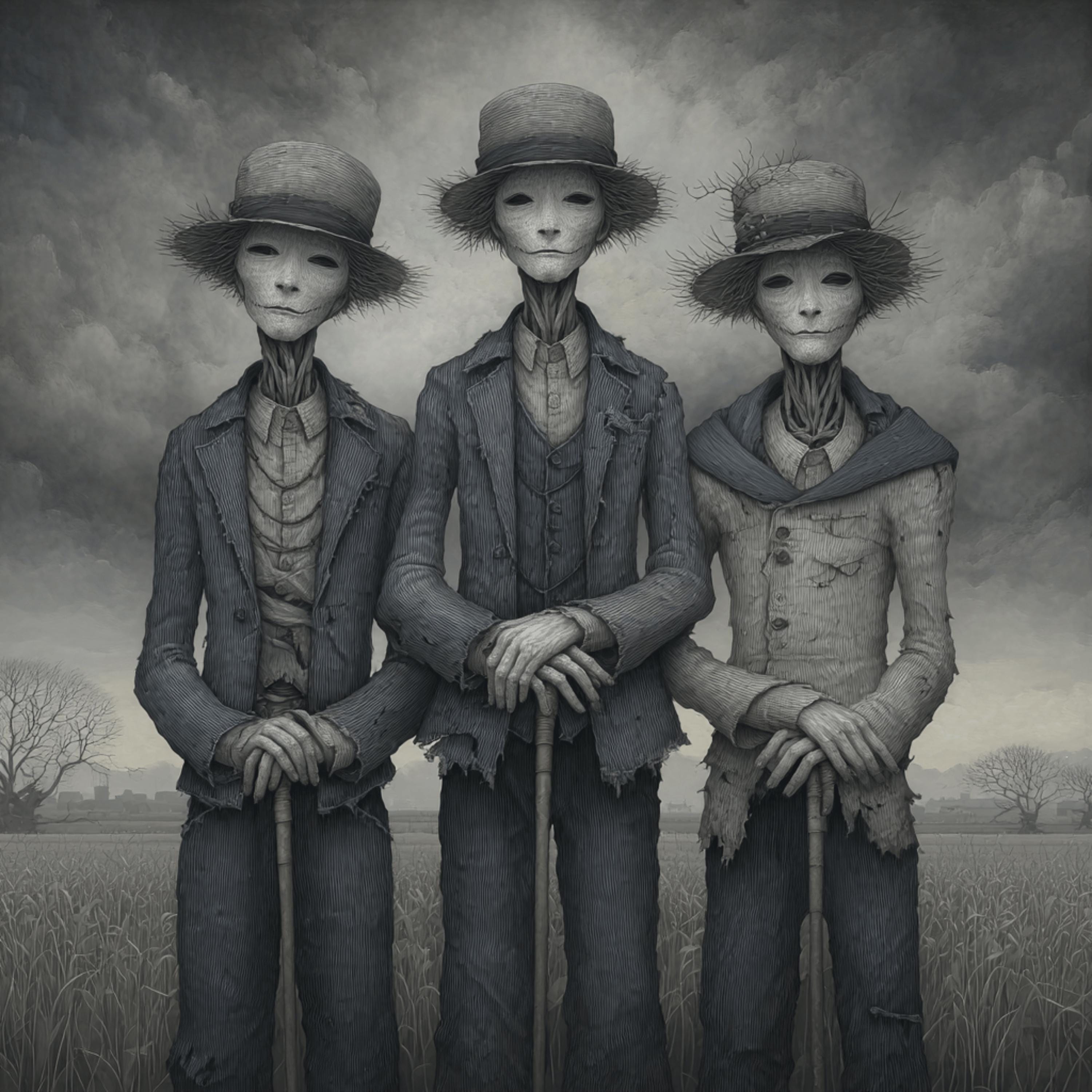 20 Surreal Grey Alien Art Collection Dark Sci Fi Portraits Monochrome ...