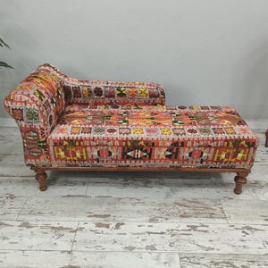 Modern Lounging Chair, Meditation Sofa Bed, Chaise Lounge Sofa, Boho Handmade Cat Couch