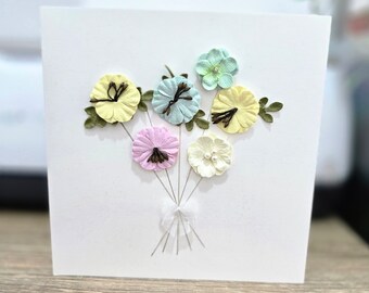 Handmade for Any - Birthday card, Thank you card, Thinking of you, Good luck card, Best wishes card, New home card.