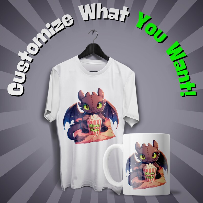 Toothless Movie Night PNG | How to Train Your Dragon Clipart ...