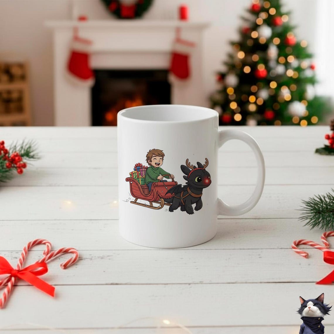 Toothless Christmas Clipart: How to Train Your Dragon PNG Designs ...