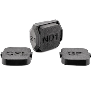 May include: Three black camera lens filters, one labeled "ND1", one labeled "CPL", and one labeled "GP".