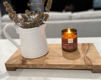 Handcrafted Wood Pedestal riser | timeless home decor